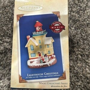 Hallmark Lighthouse Greetings ornament